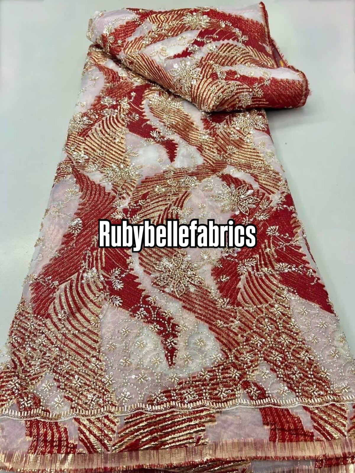 Ohan Quality Embellished Jacquard Brocade Fabric