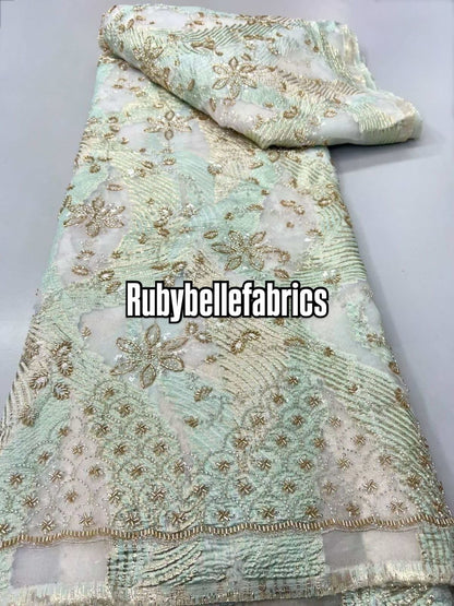 Ohan Quality Embellished Jacquard Brocade Fabric