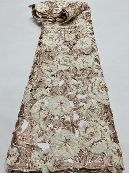 Arbie High Quality Handcut Floral Fabric