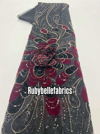 Yond 3D Floral Petal Fabric