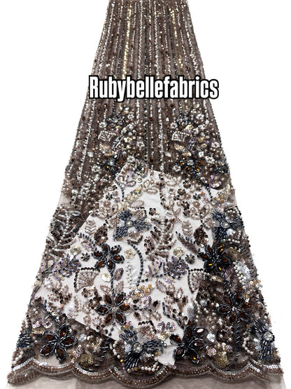 Dillixy Sparkle Crystal Lace Fabric