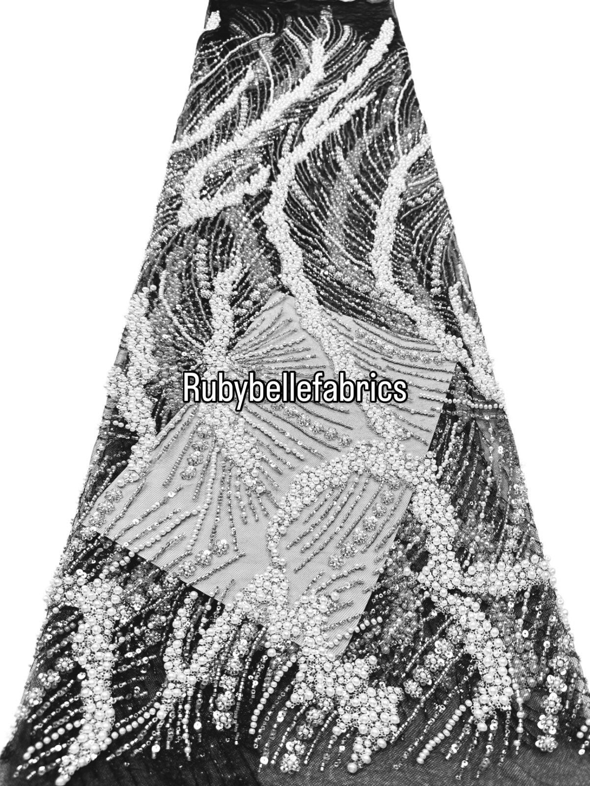 Axim High Quality Beaded Fabric
