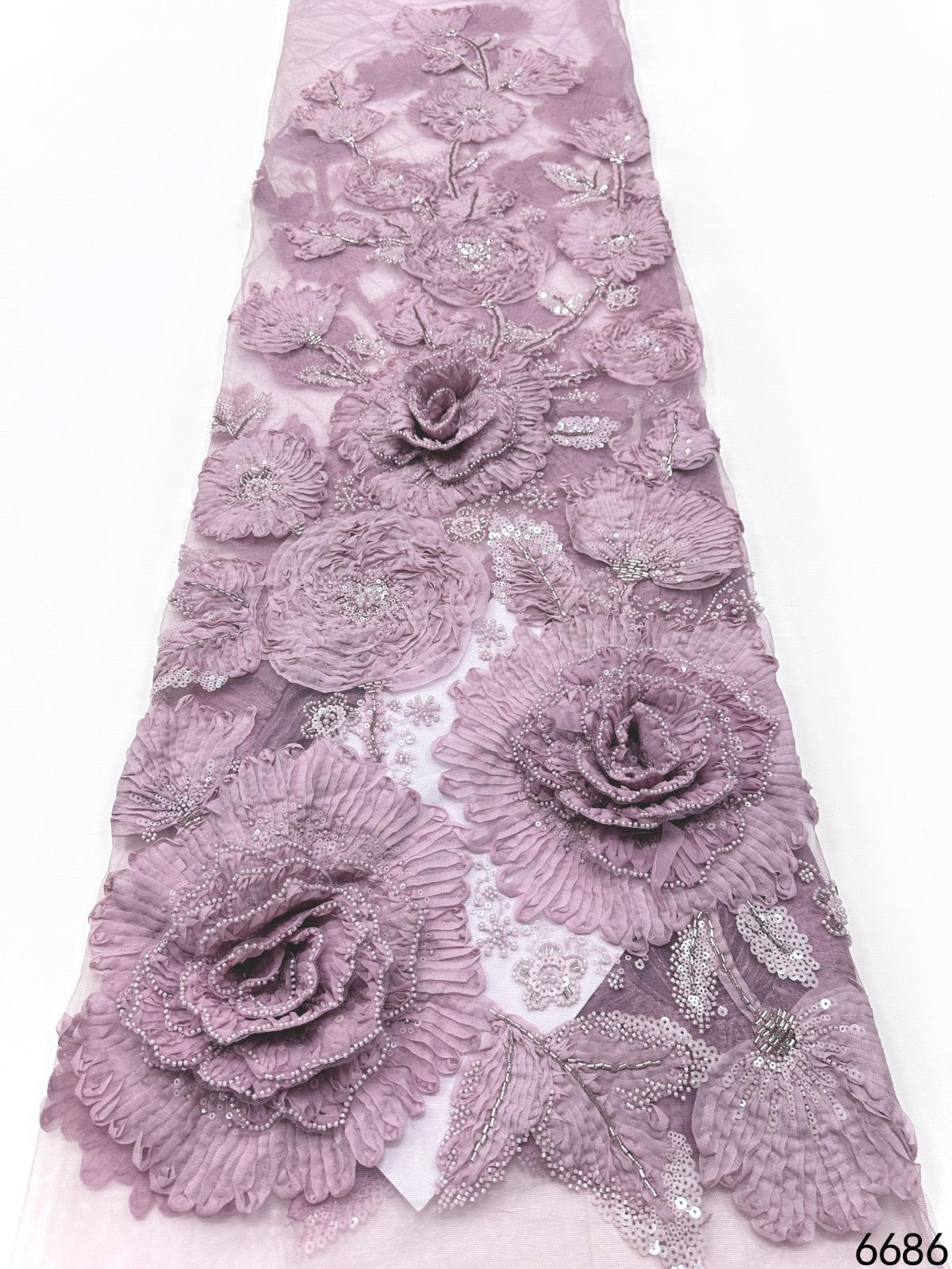 Arstone 3D Luxury Beaded Fabric