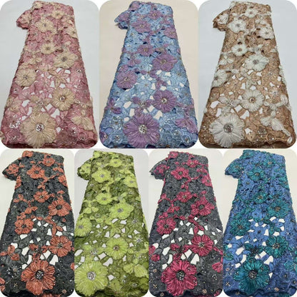 Kirtlle High Quality Handcut Floral Fabric