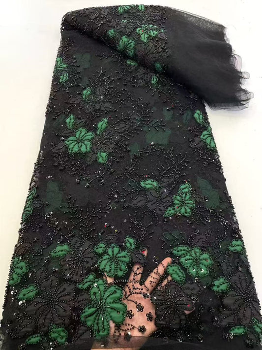 Imitt Beaded Luxury Lace Fabric