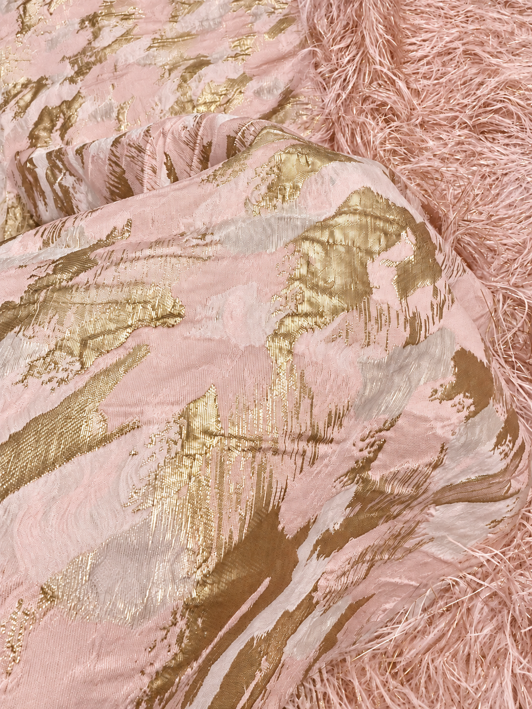Tela Jacquard Genham - Rosa 