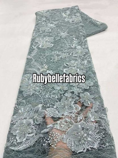 Pirouette High Quality Sheer Tissue Net Lace Fabric