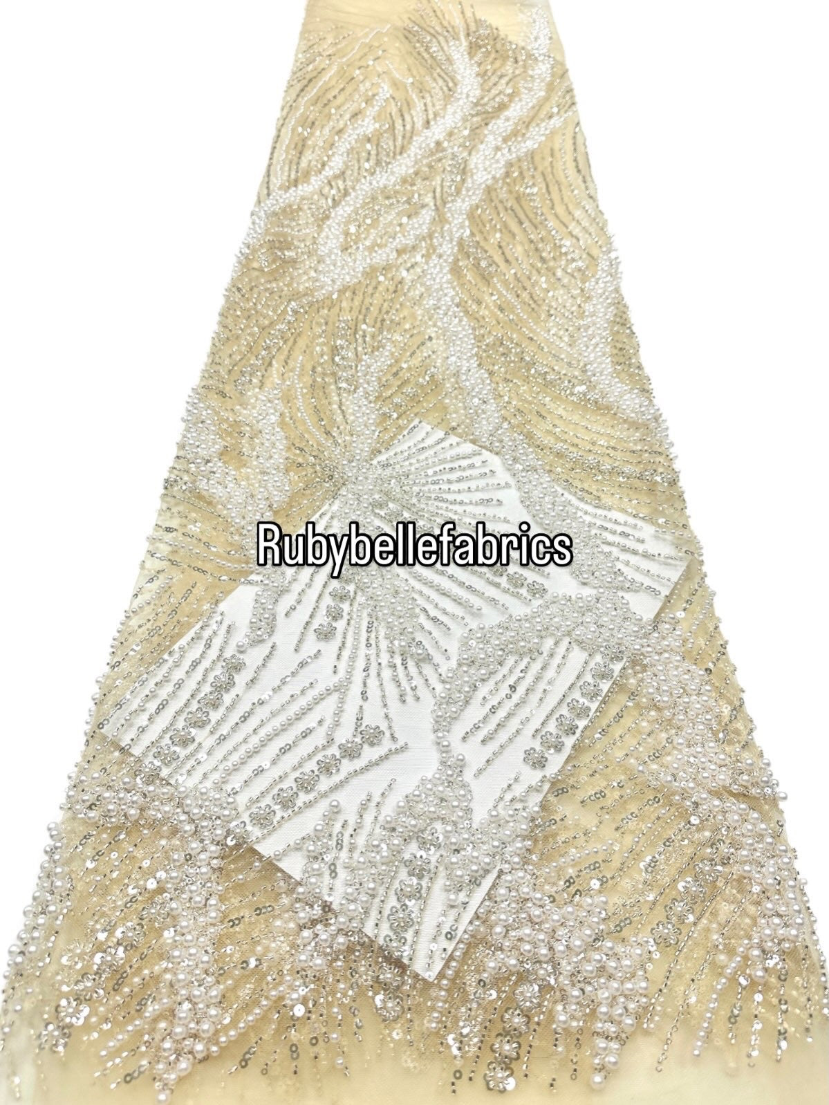 Axim High Quality Beaded Fabric