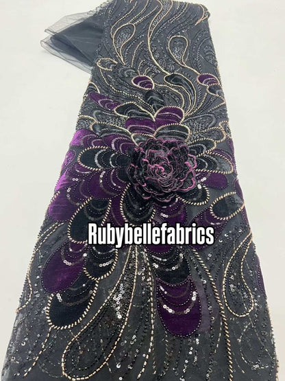 Yond 3D Floral Petal Fabric