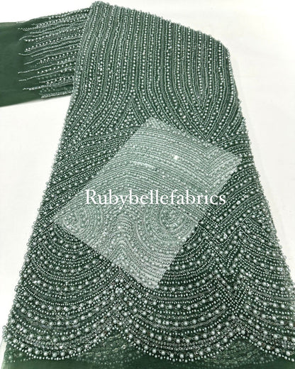 Vierule High Quality Beaded Fabric