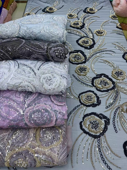 Tiraile Quality Beaded Fabric