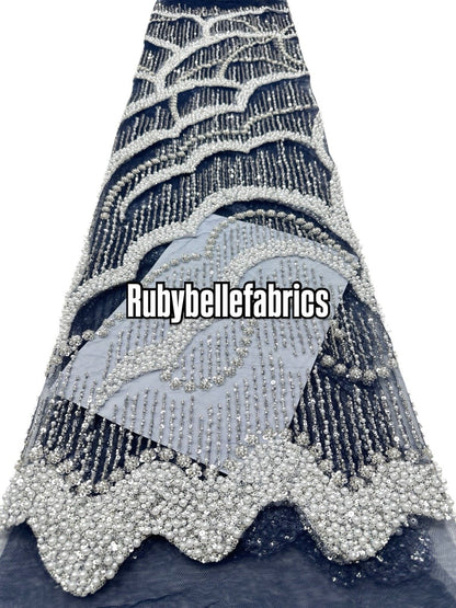 Cilia High Quality Beaded Fabric