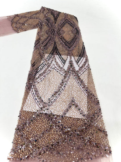 Vieonne High Quality Beaded Fabric