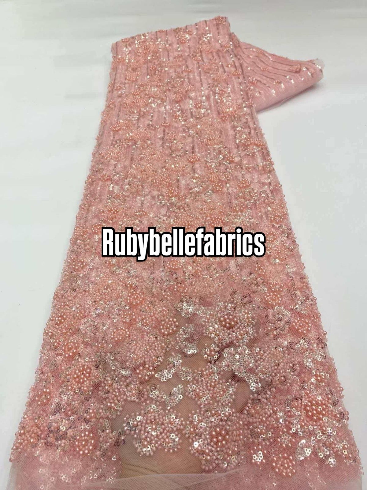 Uatic Sequin Beaded Fabric