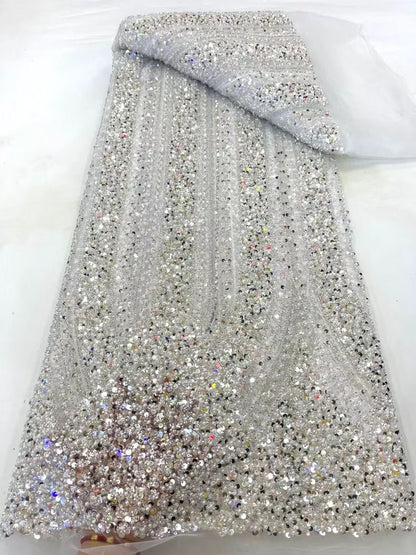 Tiption Luxury Sequin Fabric