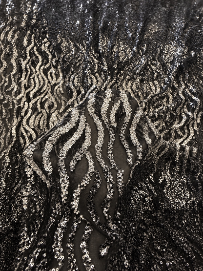 Avluxe Luxury Fabric - Black