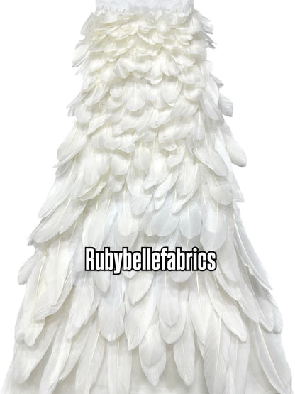 Orida Deluxe Luxury Feather Fabric
