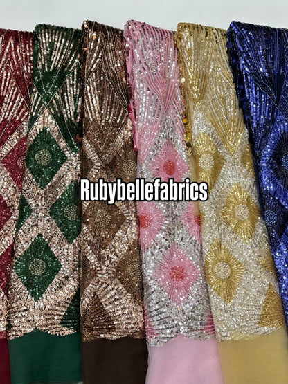 Ardor Quality Sequin Sparkly Fabric