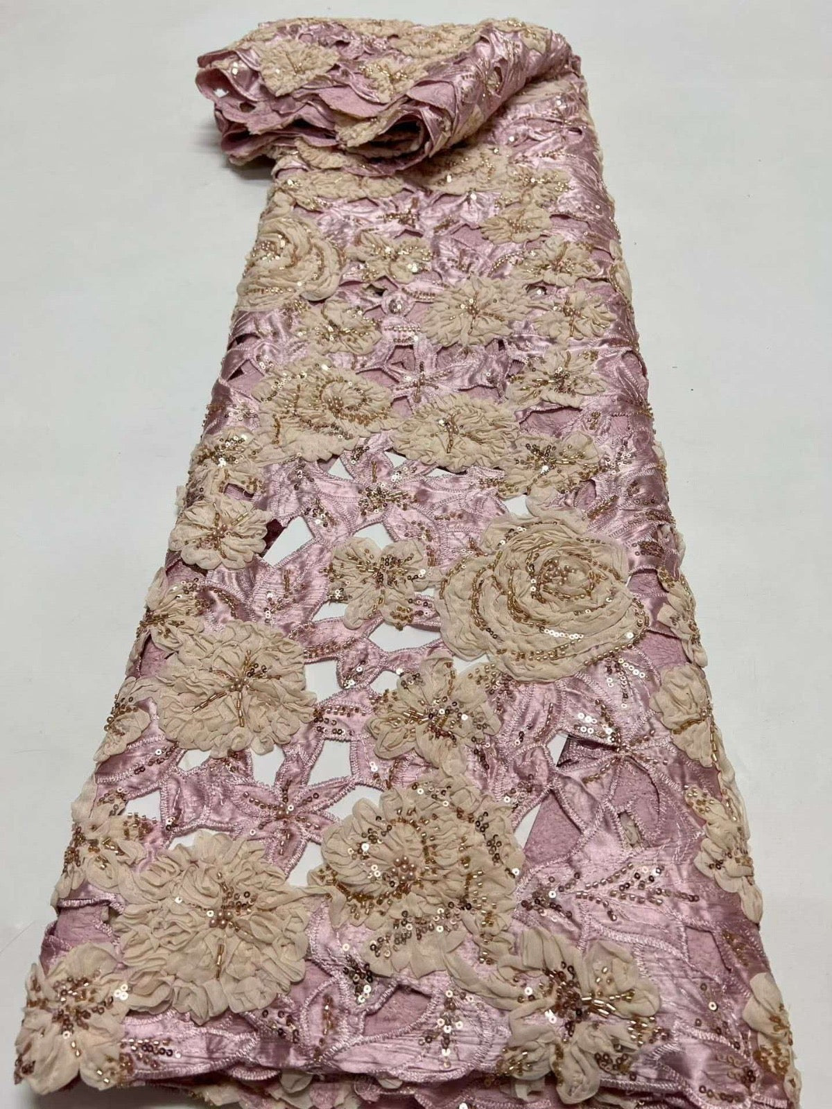 Arbie High Quality Handcut Floral Fabric