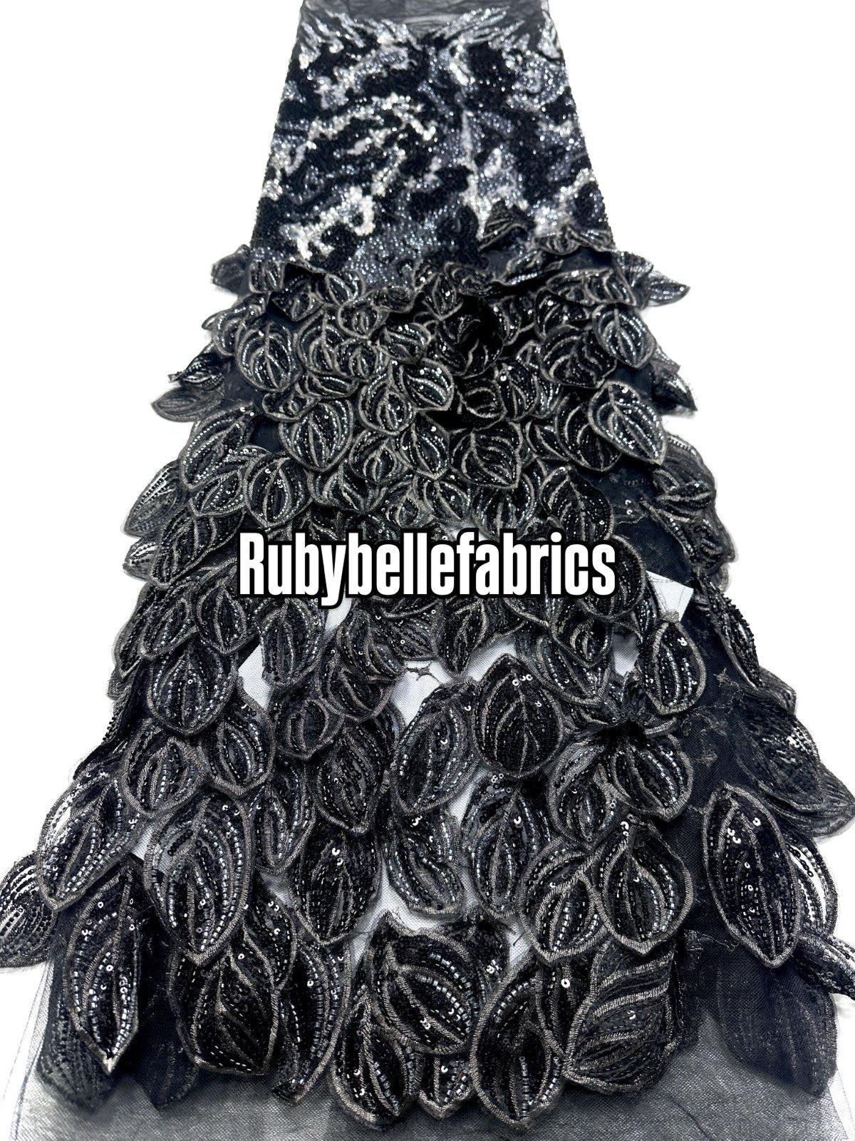 Quibb 3D Deluxe Luxury Beaded Fabric