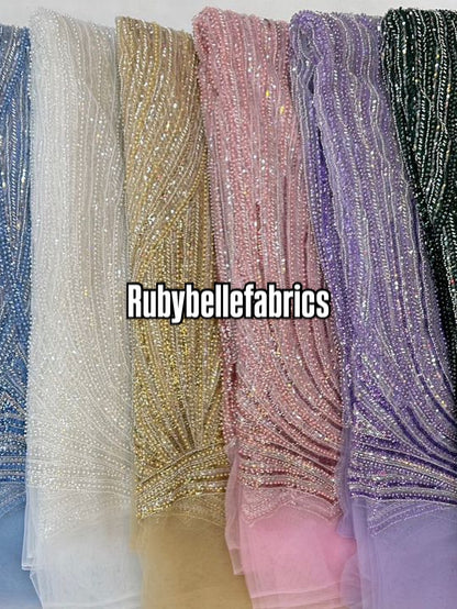 Inkler Beaded Deluxe Fabric