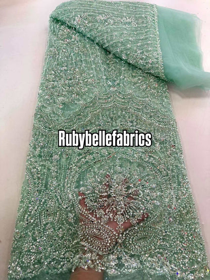 Attle Luxury Beaded Fabric