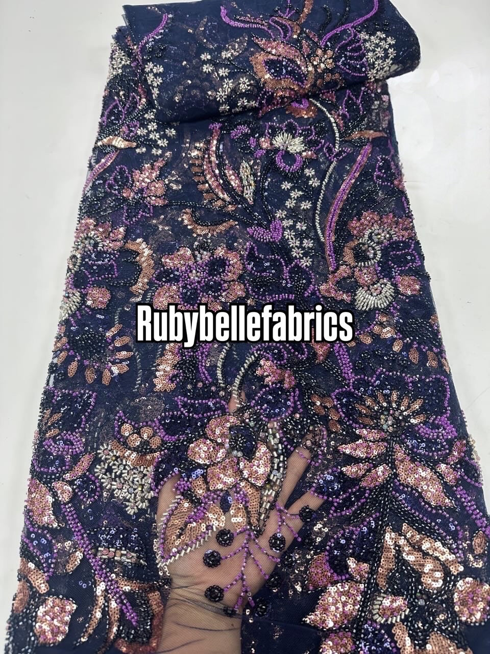 Roliey High Quality French Lace Tulle Fabric