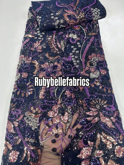 Roliey High Quality French Lace Tulle Fabric