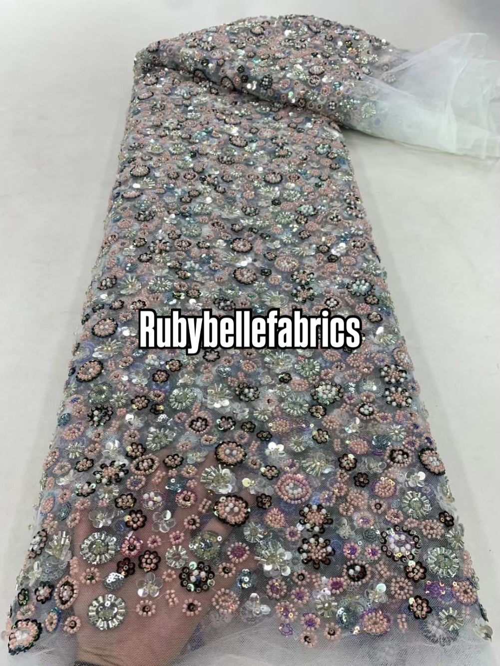 Tela hecha a mano de lujo Mezalee 