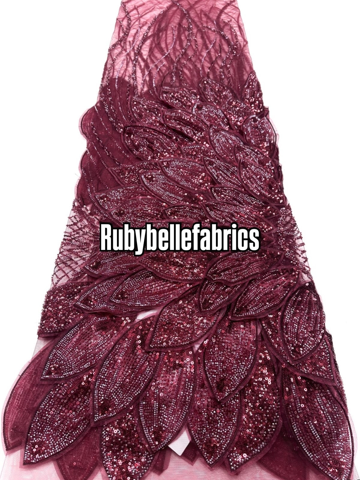 Ames 3D Deluxe Luxury Beaded Fabric