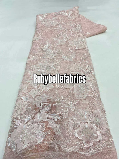 Pirouette High Quality Sheer Tissue Net Lace Fabric