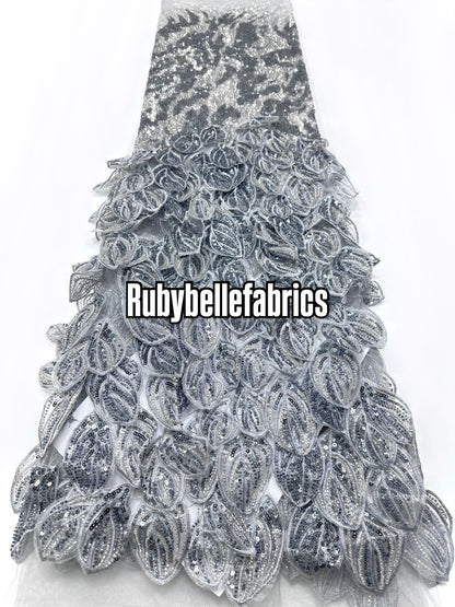 Quibb 3D Deluxe Luxury Beaded Fabric