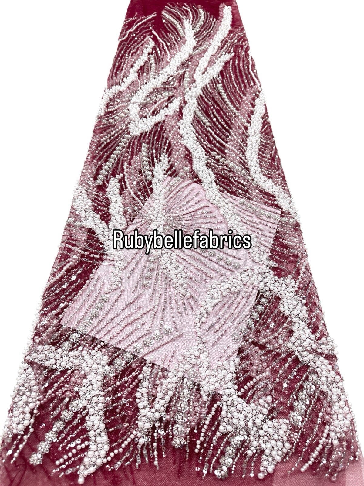 Axim High Quality Beaded Fabric