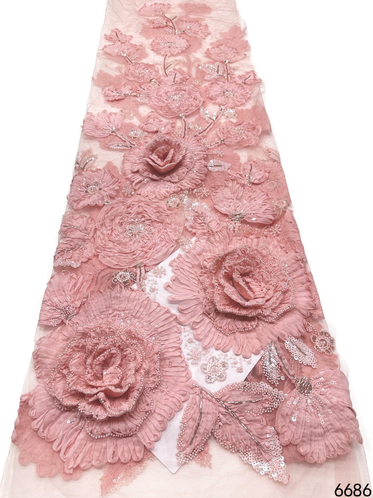 Arstone 3D Luxury Beaded Fabric