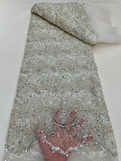 Alta Luxury Beaded Fabric - More Color