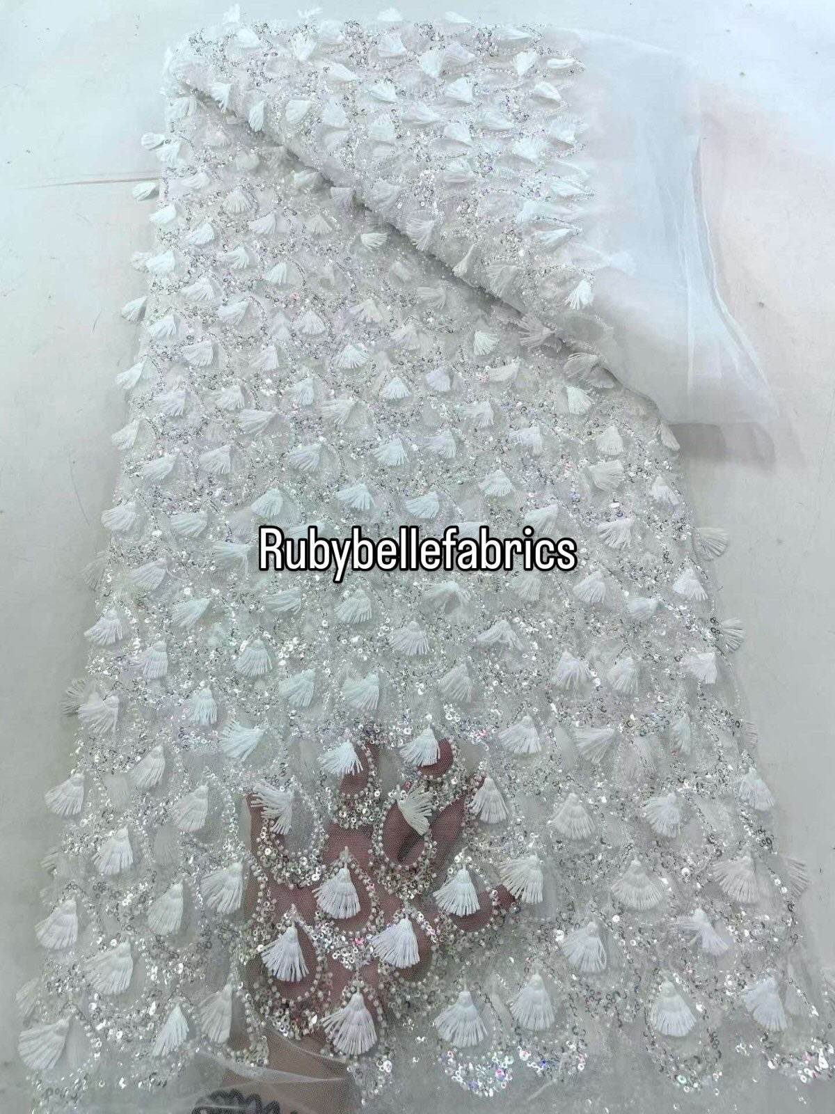 Rune 3D Deluxe Velvet Fabric