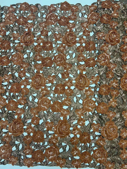 Arbie High Quality Handcut Floral Fabric