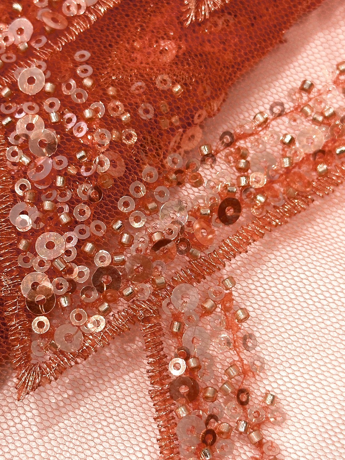 Quare Beaded Sequin Fabric