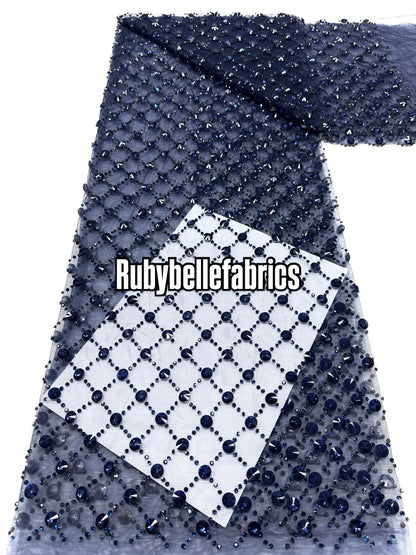 Eppy Deluxe Luxury Sparkling Stone Fabric