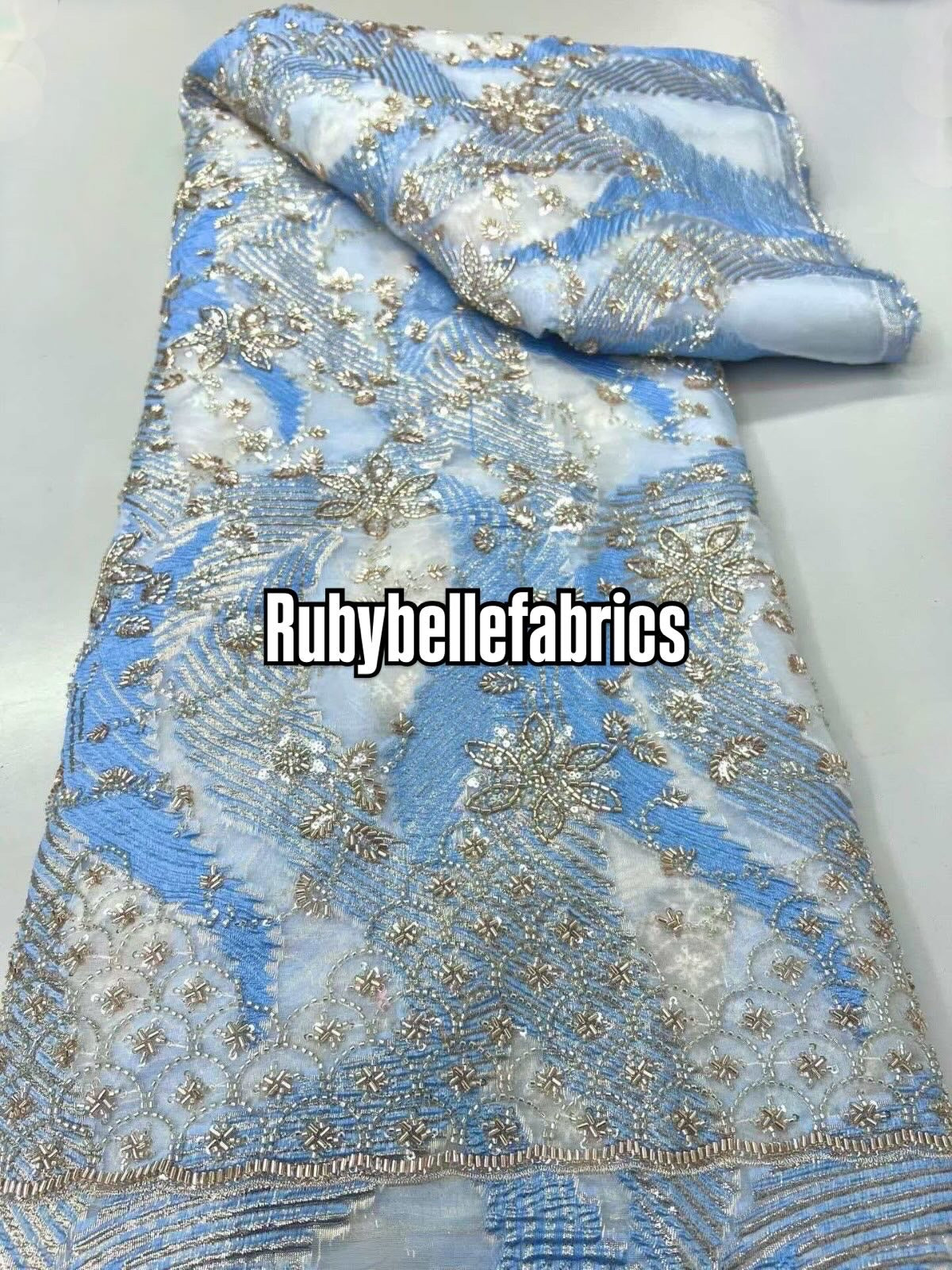 Ohan Quality Embellished Jacquard Brocade Fabric