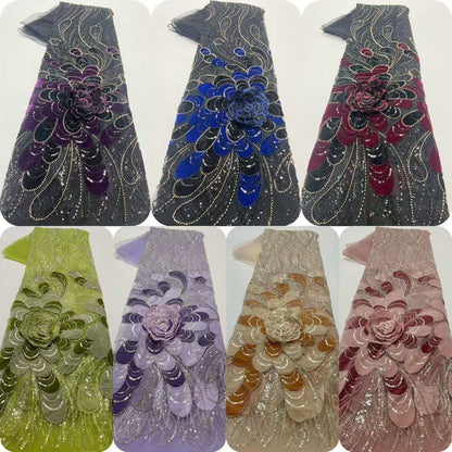 Yond 3D Floral Petal Fabric