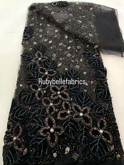 Noptic 3D Deluxe Velvet Fabric