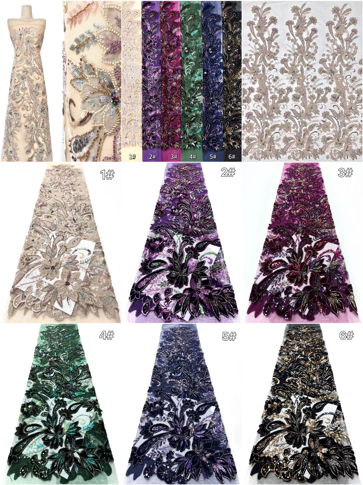 Ewell Premium Lace High Quality Couture Fabric