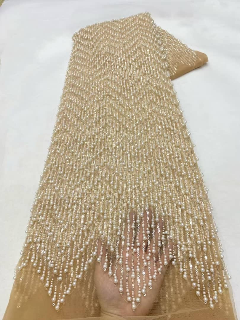 Edule Beaded Luxury Fabric