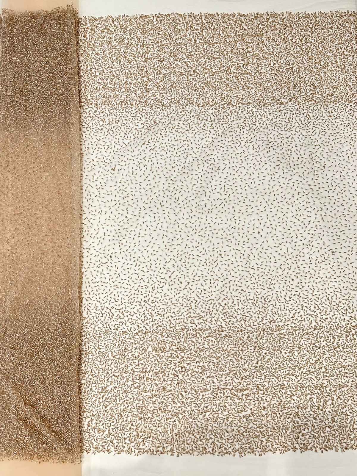 Blong Double Edge Beaded Fabric - More Colors