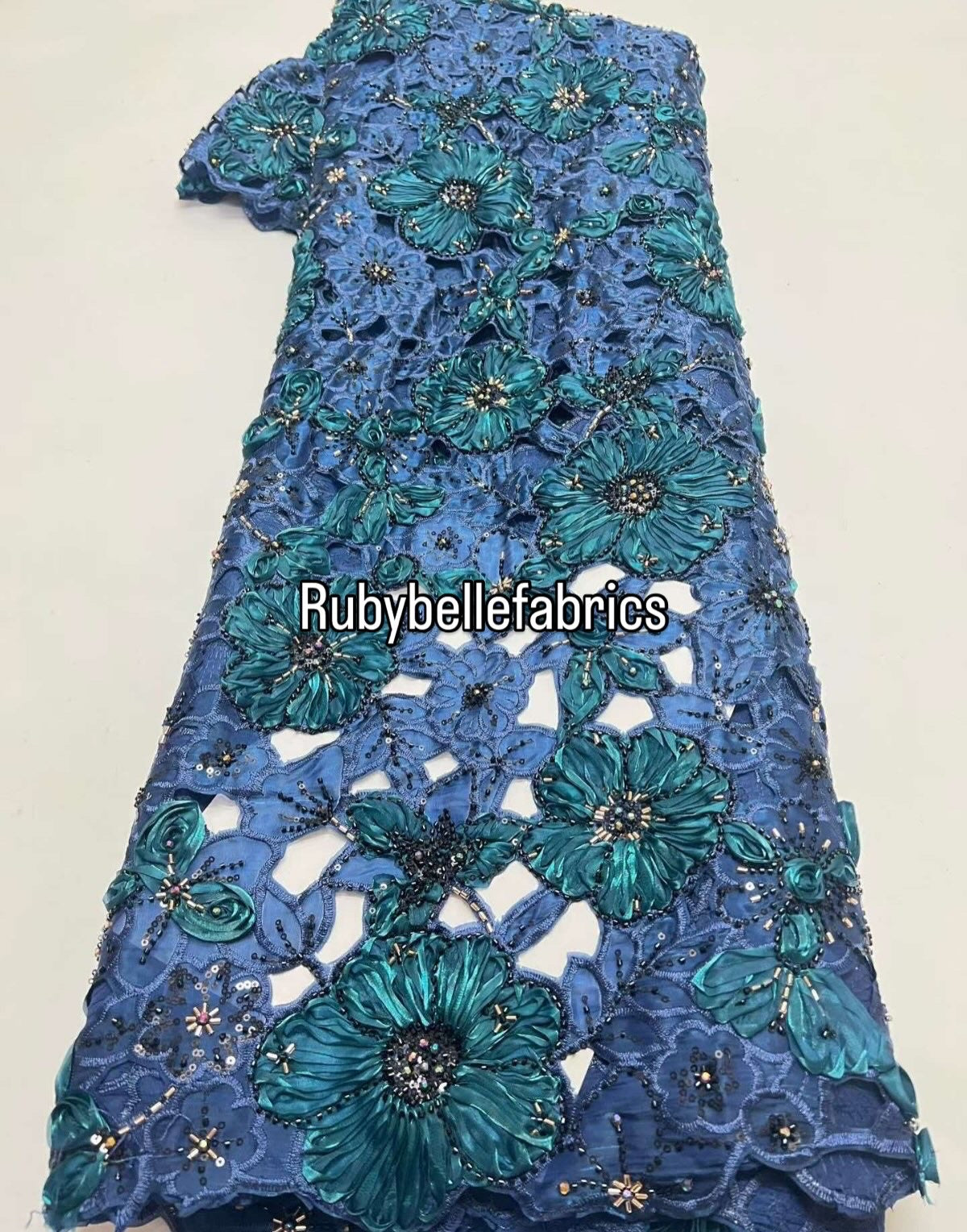 Kirtlle High Quality Handcut Floral Fabric