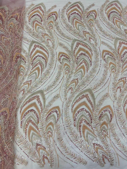 Yeerai Luxury Beaded Fabric