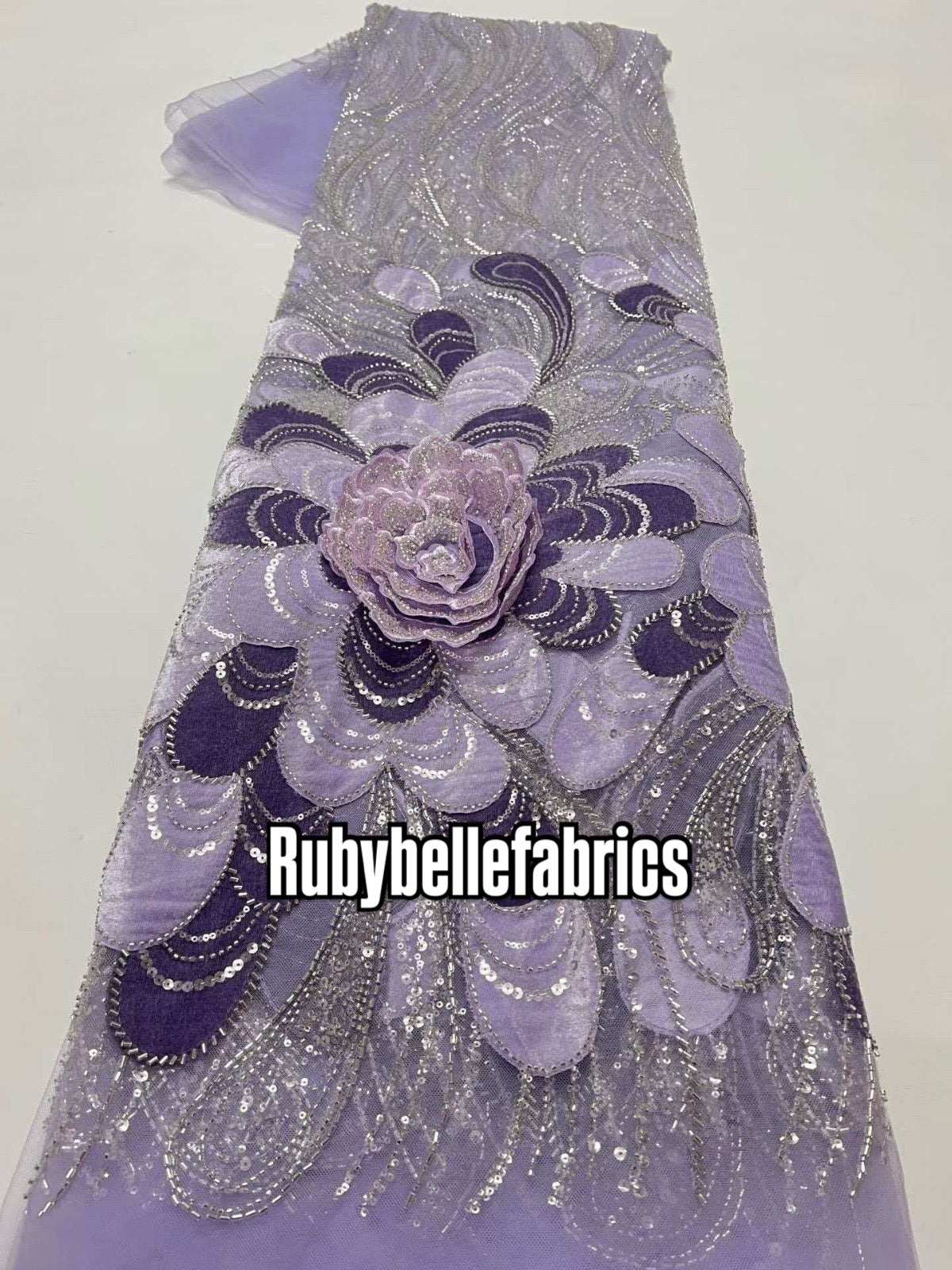Yond 3D Floral Petal Fabric