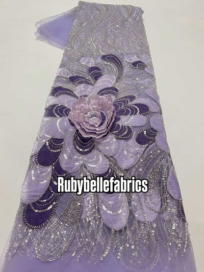 Yond 3D Floral Petal Fabric