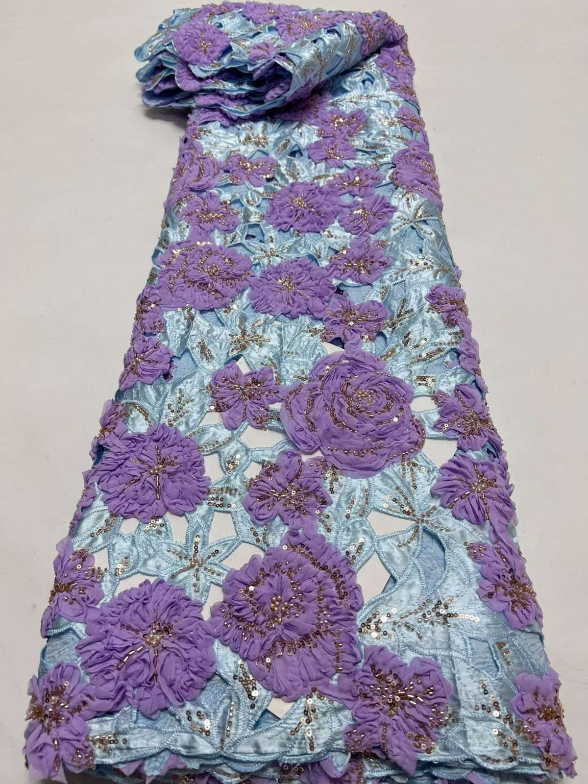 Arbie High Quality Handcut Floral Fabric